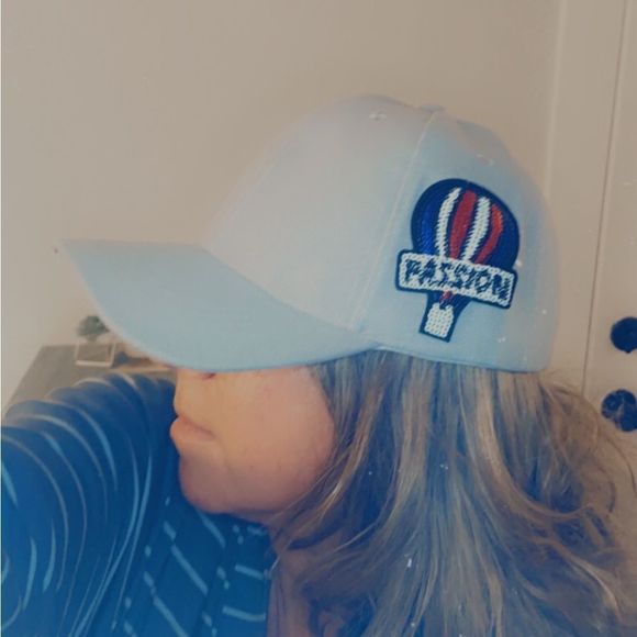 🎈Gray Hot Air Balloon “Passion” Baseball Cap 🎈 - Picture 4 of 13